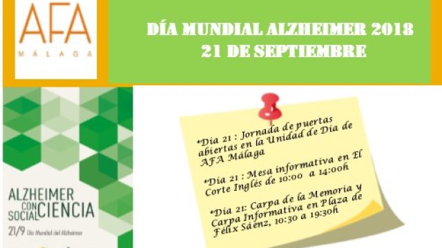 Día Mundial Alzheimer 2018