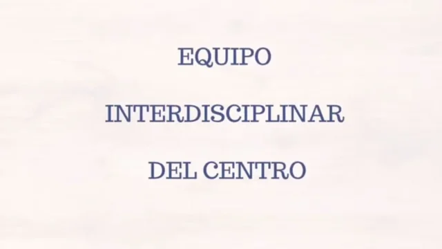 Equipo interdisciplinar